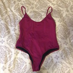 Ama bikinis berry one piece swimsuit
